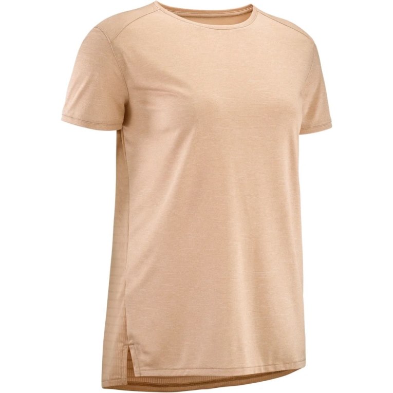 Salomon Outline Summer Short Sleeve Women's T-Shirts Coral | CA 98I27